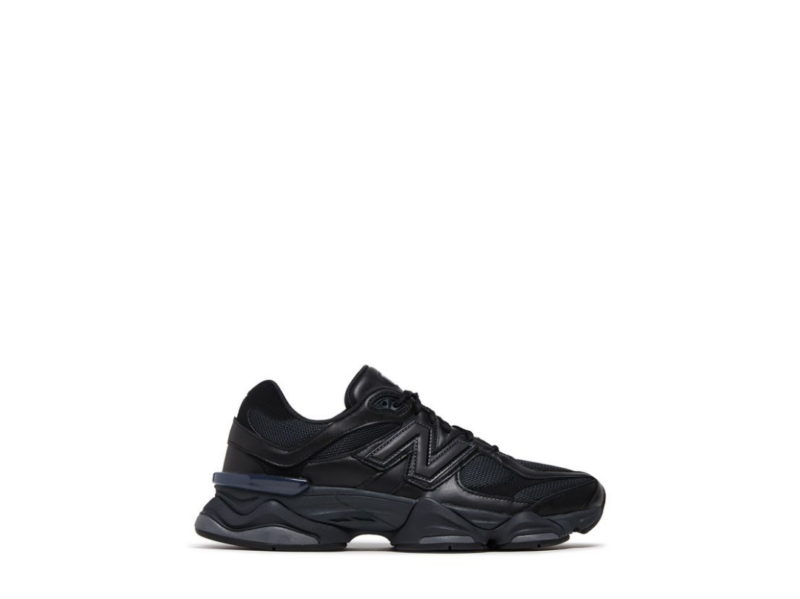 New Balance 9060 'Triple Black Leather'