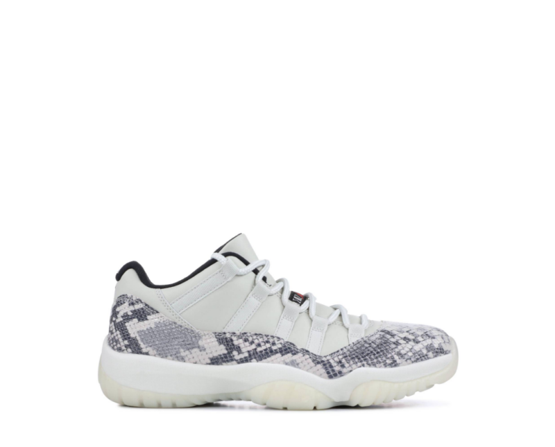 Air Jordan Retro 11 Low 'Light Bone Snakeskin'