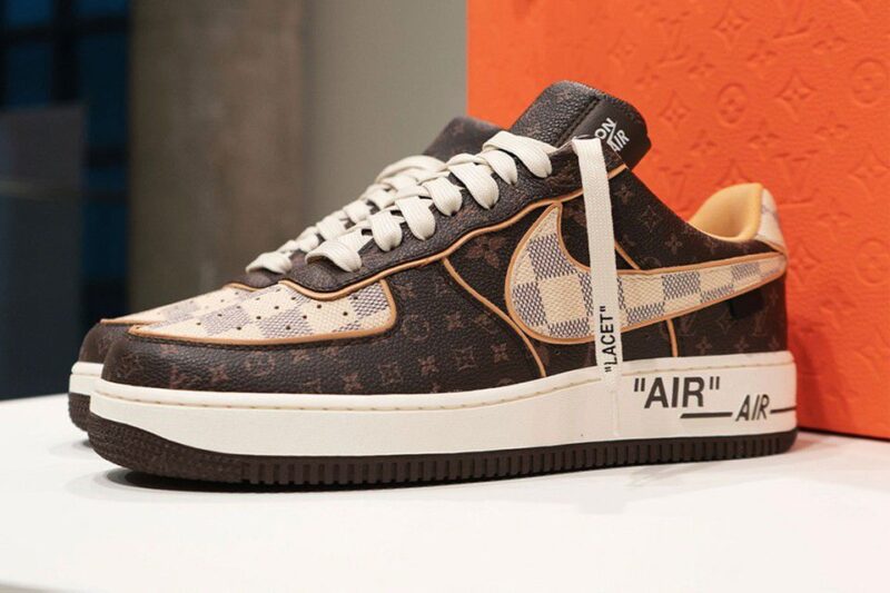 Louis Vuitton x Nike Air Force 1 "Virgil Abloh" - Image 2