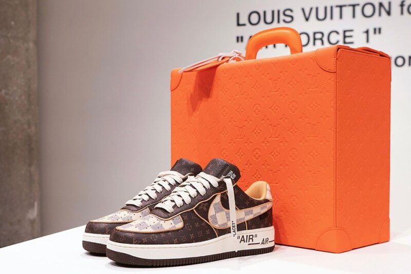 Louis Vuitton x Nike Air Force 1 "Virgil Abloh" - Image 3