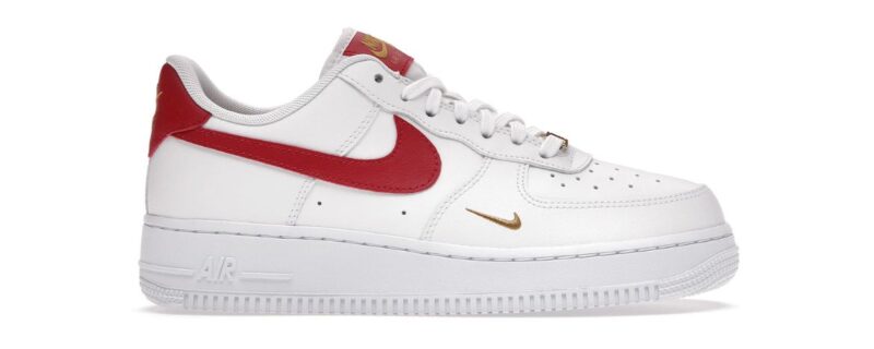 Nike Air Force 1 "Gym Red Mini Swoosh"